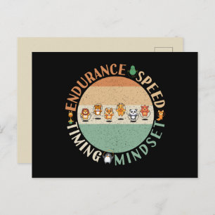 Jump Roping - Rope Skipping Mindset Briefkaart