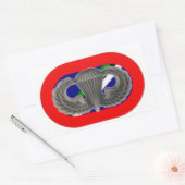 JUMP WINGS OP 160TH SOAR OVAL STICKERS (Envelop)