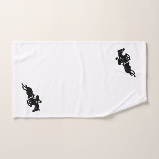 Jumper White équestre (Serviette à main)