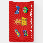 Jumpin Joe's Banner vol (Verticaal)