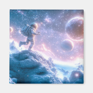 Jumping Astronaut Magneet