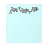 Jumping Bottlenose Dolphin Notitieblok (Voorkant)