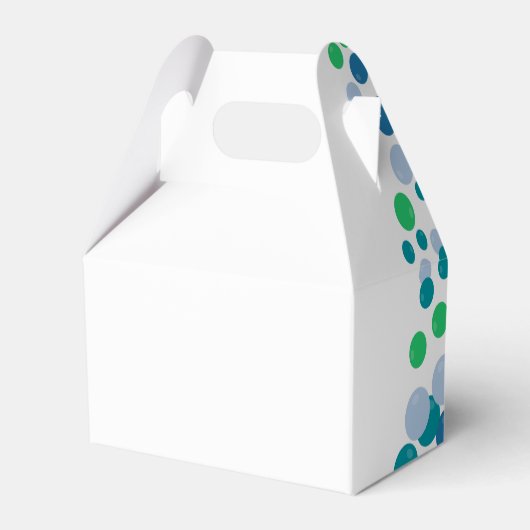 Jumping Castle Bouncy Boys Verjaardagsfeestje Bedankdoosjes (Achterkant)