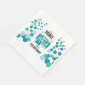 Jumping Castle Bouncy Boys Verjaardagsfeestje Servet (Hoek)