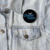 Jumping Cheerleader Team Gear Ronde Button 5,7 Cm (In situ)