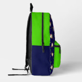 Jumping cupcakes bedrukte rugzak (Links)