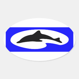 Jumping Dolphin Divers Sticker