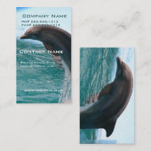 Jumping Dolphin Visitekaartje (Voorkant / Achterkant)