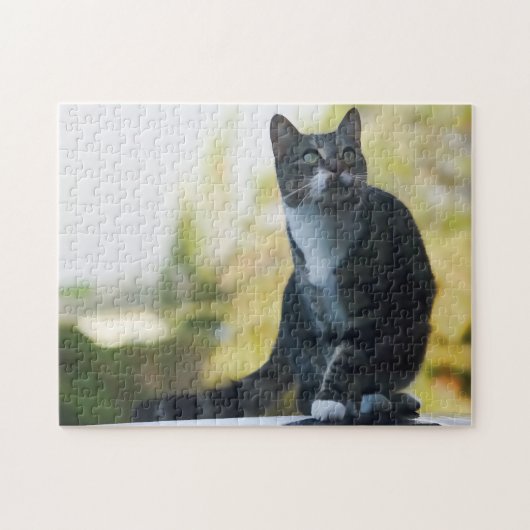 Jumping Feline Legpuzzel (Horizontaal)