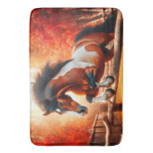 Jumping Horse Badmat (Voorkant Verticaal)