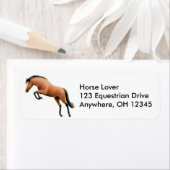 Jumping Horse Label (Insitu)
