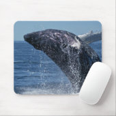 Jumping Humpback Whale Muismat (Met muis)