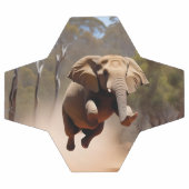 "Jumping Joy : Le saut des éléphants Animés" (Plat)