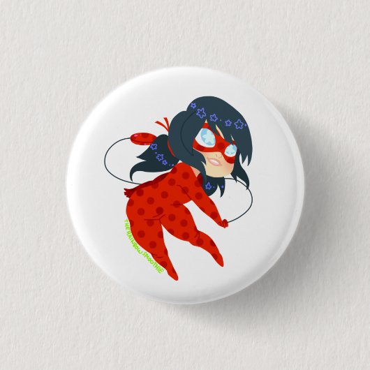 Jumping Ladybug Button (Voorkant)