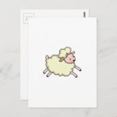 JUMPING LAMB BRIEFKAART (Voorkant / Achterkant)