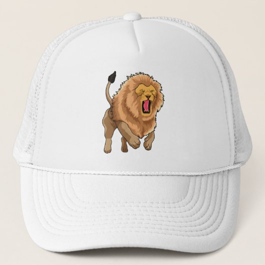 Jumping Lion Trucker Pet (Voorkant)