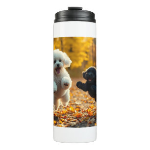 Jumping poedel Puppies Thermosbeker