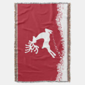 Jumping Reindeer jeter la couverture (devant Vertical)