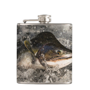 Jumping Salmon Heupfles