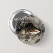 Jumping Salmon Ronde Button 5,7 Cm (Voorkant /achterkant)