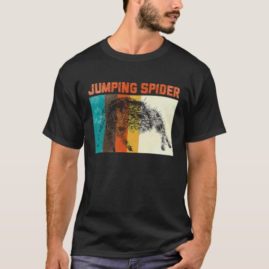 Jumping Spider Animal T-shirt (Voorkant)