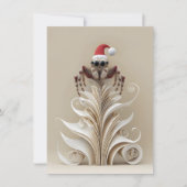 Jumping Spider Christmas Cards Feestdagenkaart (Voorkant)