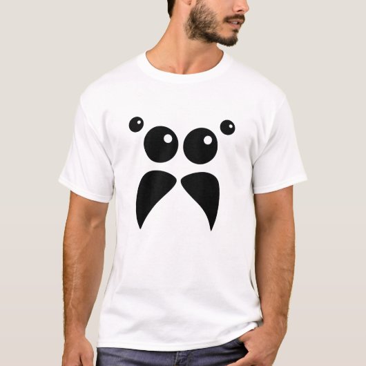 Jumping Spider Face T-Shirt (Voorkant)
