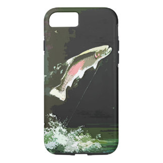 JUMPING TROUT ART iPhone 8/7 HOESJE