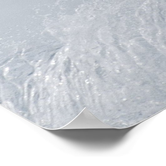 Jumping Wakeboarder Poster (Hoek)