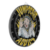 Jumpscare Addict Dartbord (Voorkant Links)