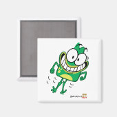 Jumpy Peete Magnet Carré (Recto/Verso)