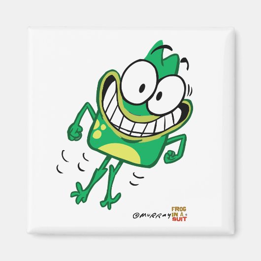 Jumpy Peete Magnet Carré (Devant)