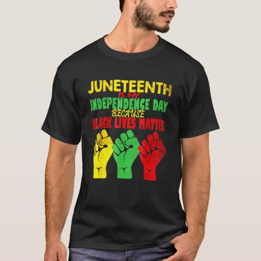 Jun11 is mijn Onafhankelijkheidsdag Vrije Ish sind T-shirt (Voorkant)