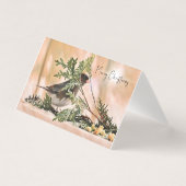 Junco d'hiver - Je vous souhaite bonheur et joie (Front)