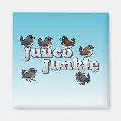 Junco Junkie Magneet (Voorkant)