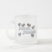 Junco Junkie Matglas Koffiemok (Links)