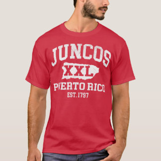 Juncos Puerto Rico XXL Atletisch ontwerp 1 T-shirt
