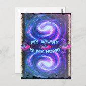 Junction Kaart nr. 22: Mijn melkweg is Mijn thuisb (Voorkant / Achterkant)