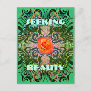 Junction Kaart nr. 31: Zoekend Beauty Oranje Roos