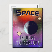 Junction Kaart nr. 53 Space is hier om het te verk (Voorkant / Achterkant)