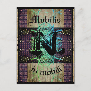 Junction-Kaart nr. 9: "Mobilis in mobili" Vloeibaa Briefkaart