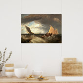 Junction of the Thames, William Turner Fine Art Poster (Keuken)