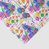 June, 24 Birthday Tissue Paper Tissuepapier (Detail)