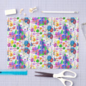 June, 7 Birthday Tissue Paper Tissuepapier (Craft)