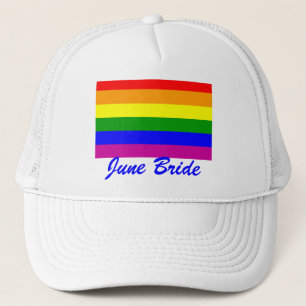 June Bride/Gay Pride Trucker Pet