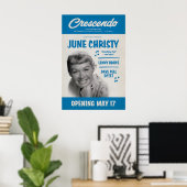 June Christy - Dave Pell Octet - affiche jazz - À (Bureau à domicile)