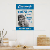 June Christy - Dave Pell Octet - affiche jazz - À (Cuisine)