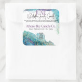 June Hidden Jewelry Candle Product Label (Tas)