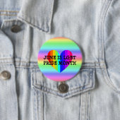 June is LGBT Pride Month Button (In situ)