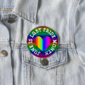June is LGBT Pride Month Button (In situ)